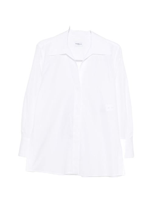 Blusa donna Marella Sport bianca con lacci MARELLA Sport | TABARIN001